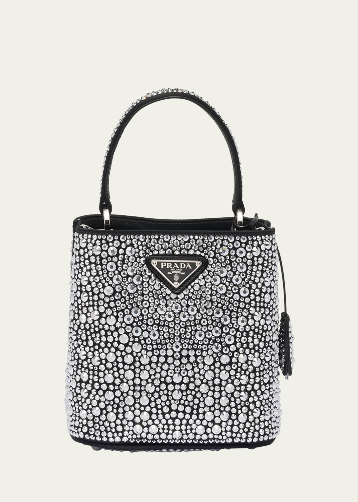 Prada Panier Crystal Top-Handle Bag - Bergdorf Goodman