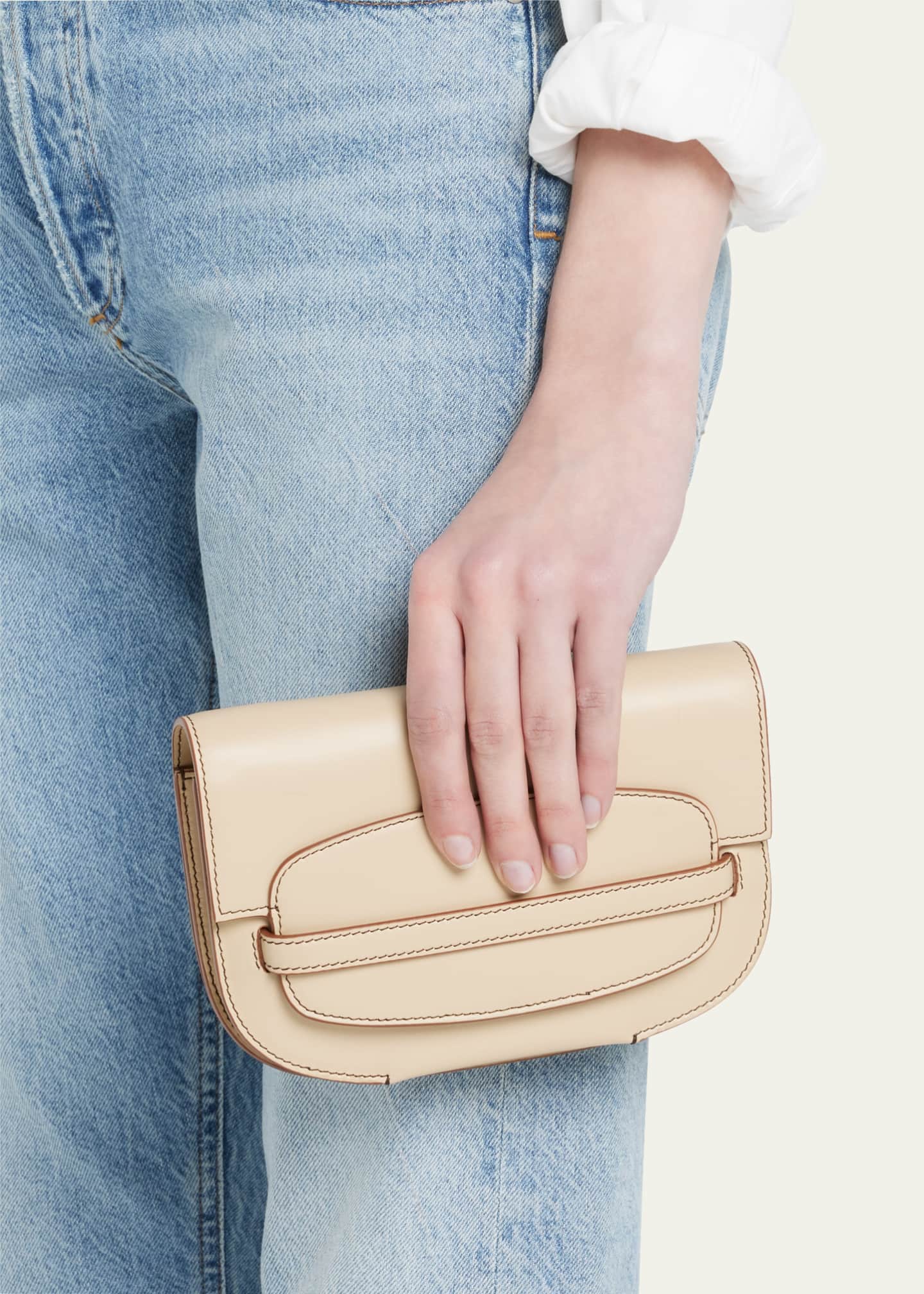 Savette Sport Convertible Leather Crossbody Bag Image 2 of 5