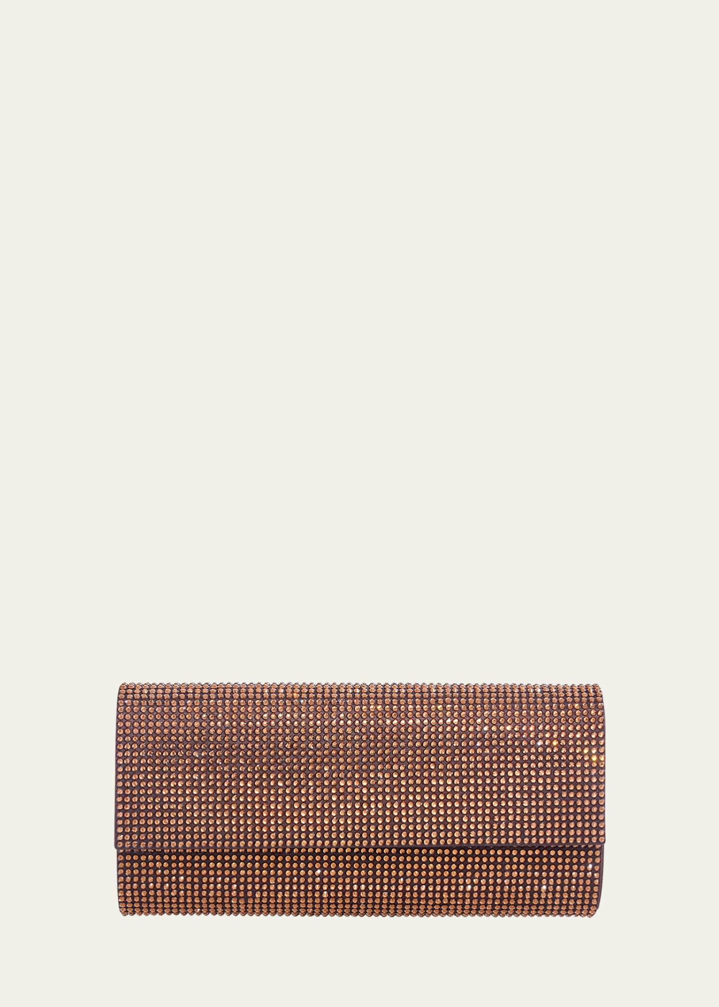 Judith Leiber Couture Perry Beaded Crystal Clutch Bag Image 1 of 5