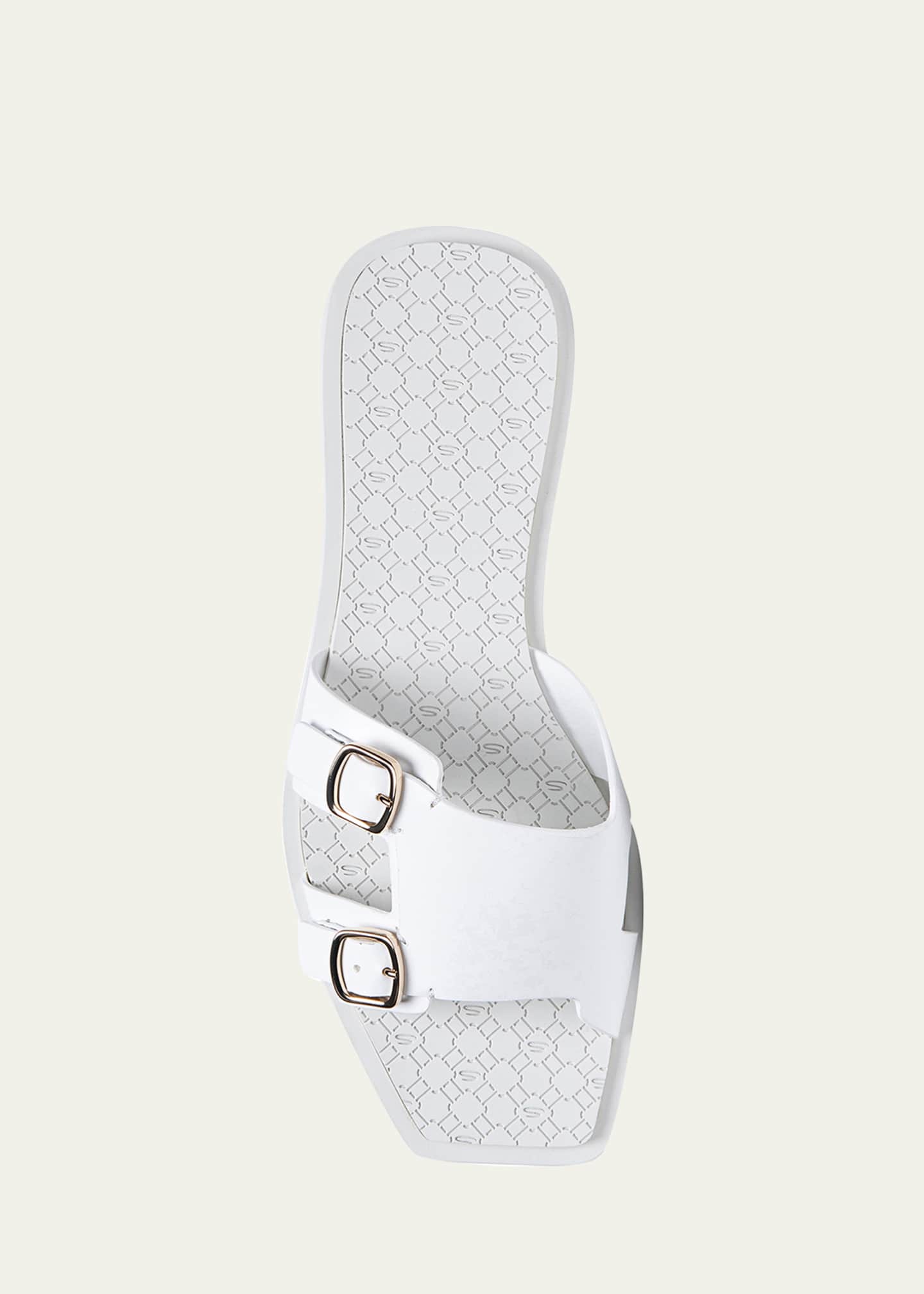 Santoni Lepus Flat Pool Slides Image 4 of 4