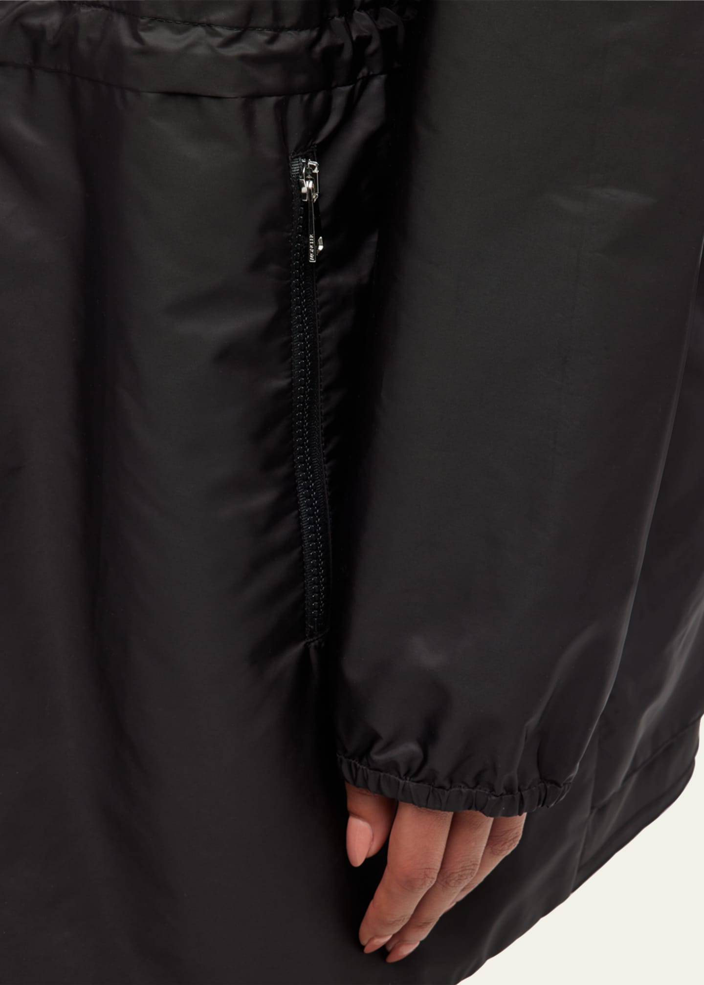 Moncler Wete Parka Jacket with Gathered Waist Image 5 of 5