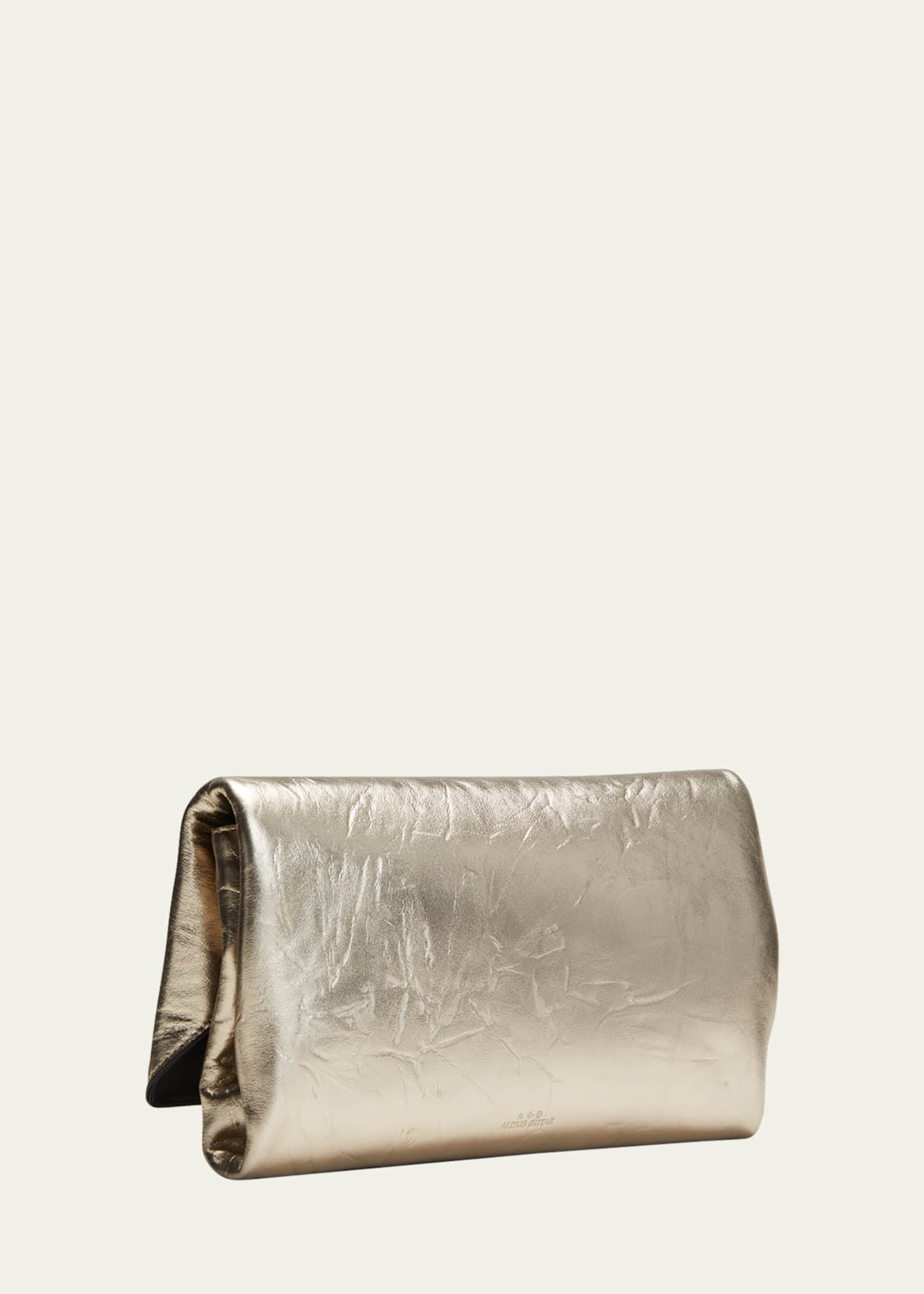 Alexis Bittar Pave Pillow Leather Clutch Bag Bergdorf Goodman