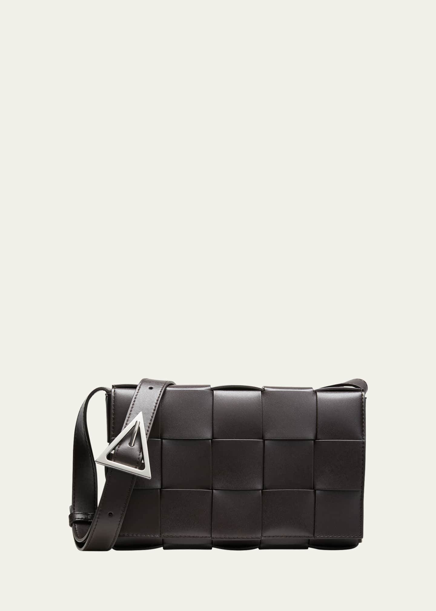 Bottega Veneta Men s Medium Cassette Bicolor Leather Crossbody Bag