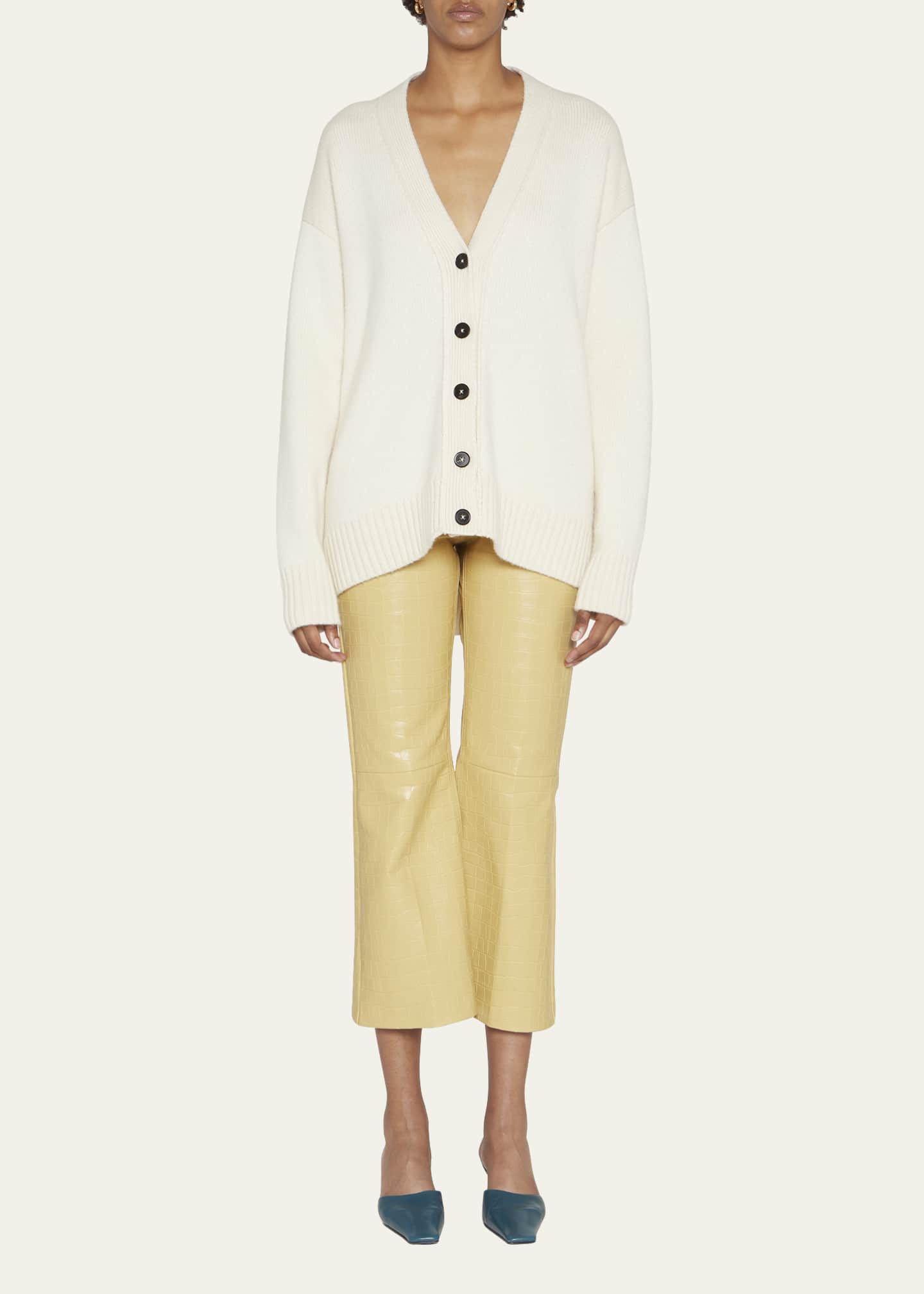 Jil Sander Volume Cashmere Cardigan Image 2 of 5