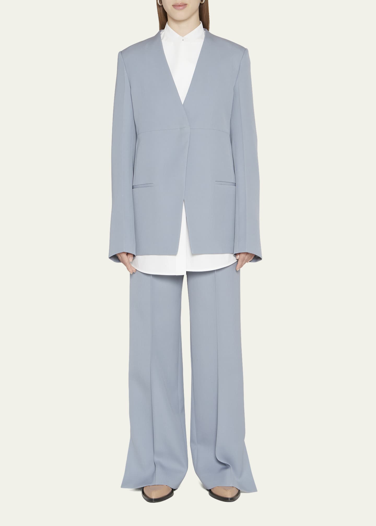Jil sander wool jacket sales