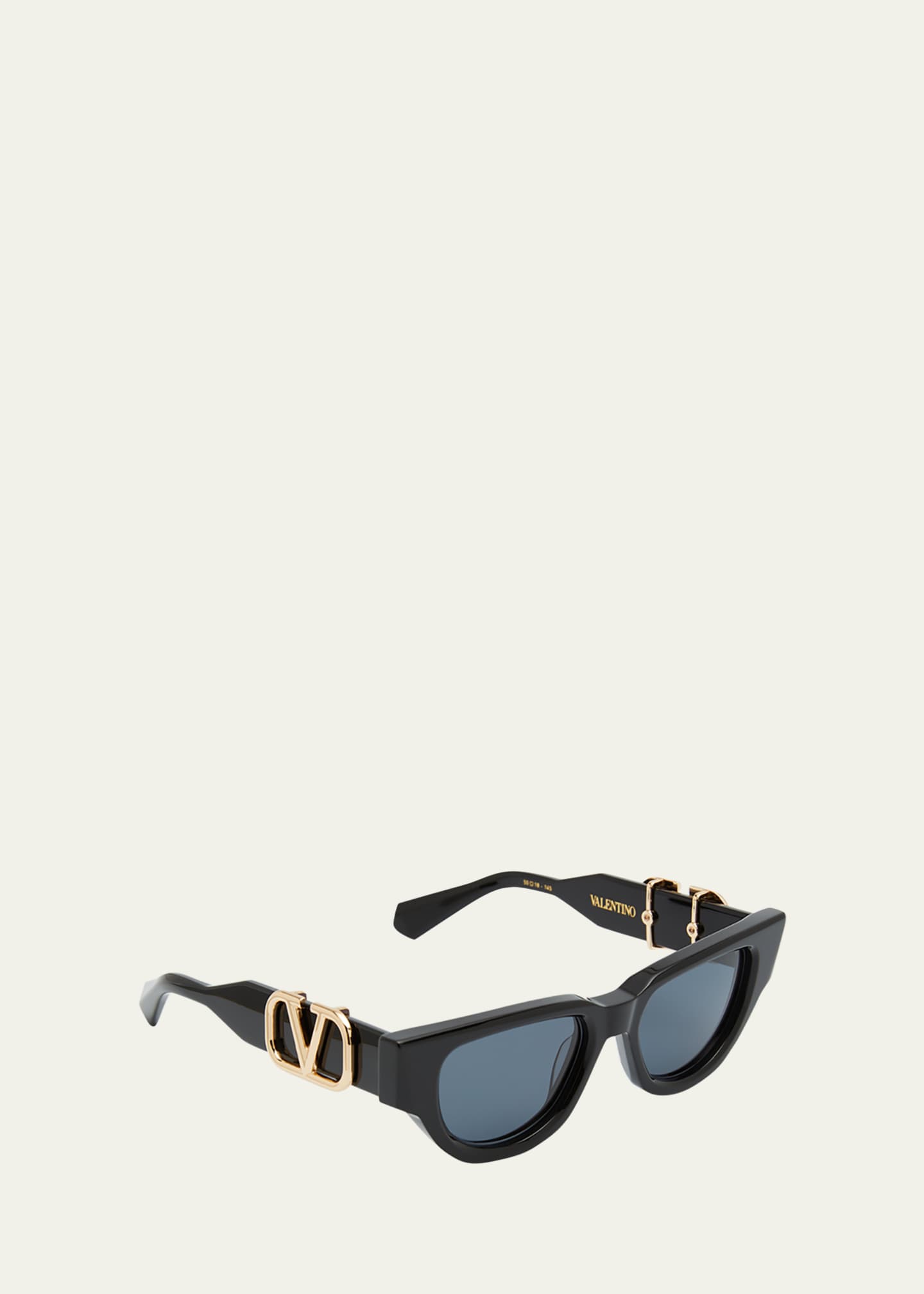 サングラス VALENTINO Valentino Garavani Acetate Sunglasses Valentino Garavani Due Acetate & Titanium Cat-Eye Sunglasses
