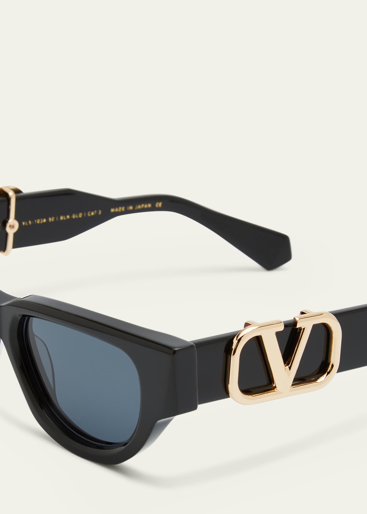 完璧すぎるが故三度も Valentino Garavani Due Acetate & Titanium Cat-Eye Sunglasses 小物
