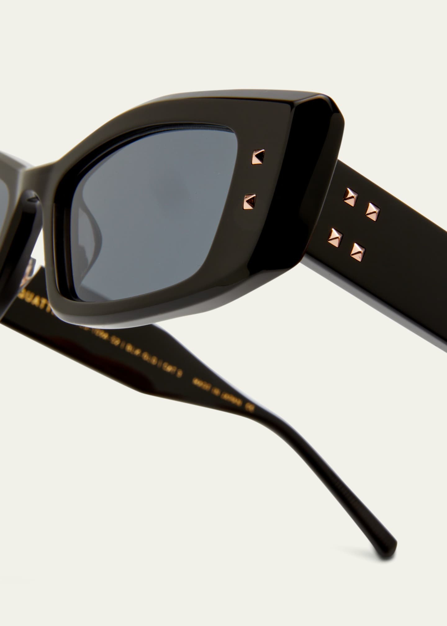 Valentino Garavani Quattro Acetate & Titanium Cat-Eye