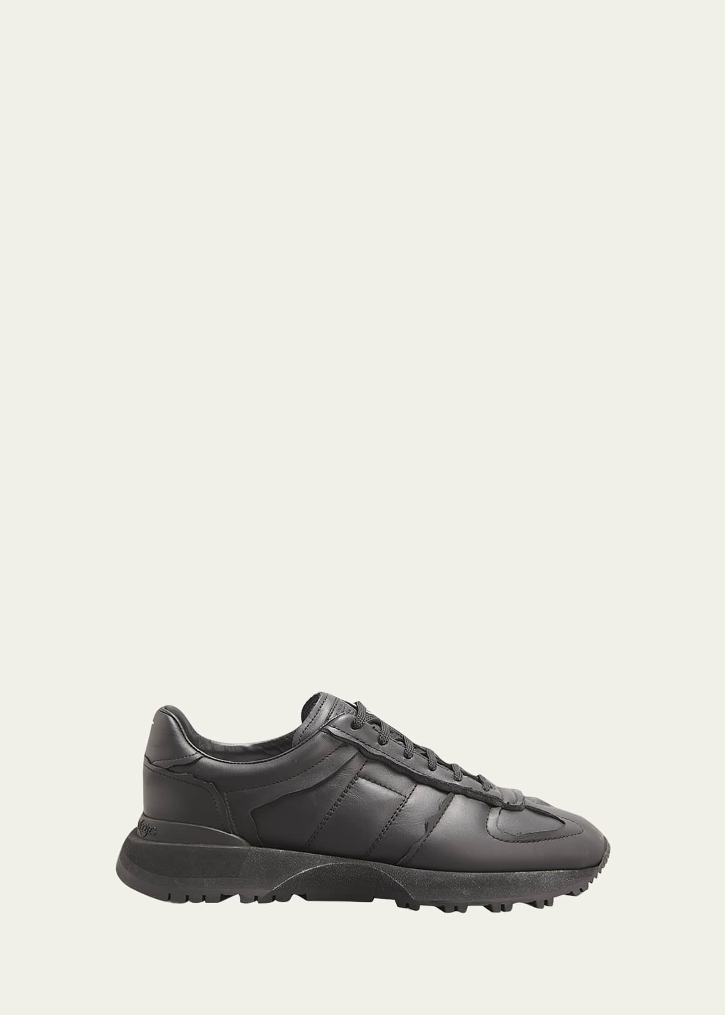 Maison Margiela Men's 50-50 Tonal Leather Sneakers - Bergdorf Goodman