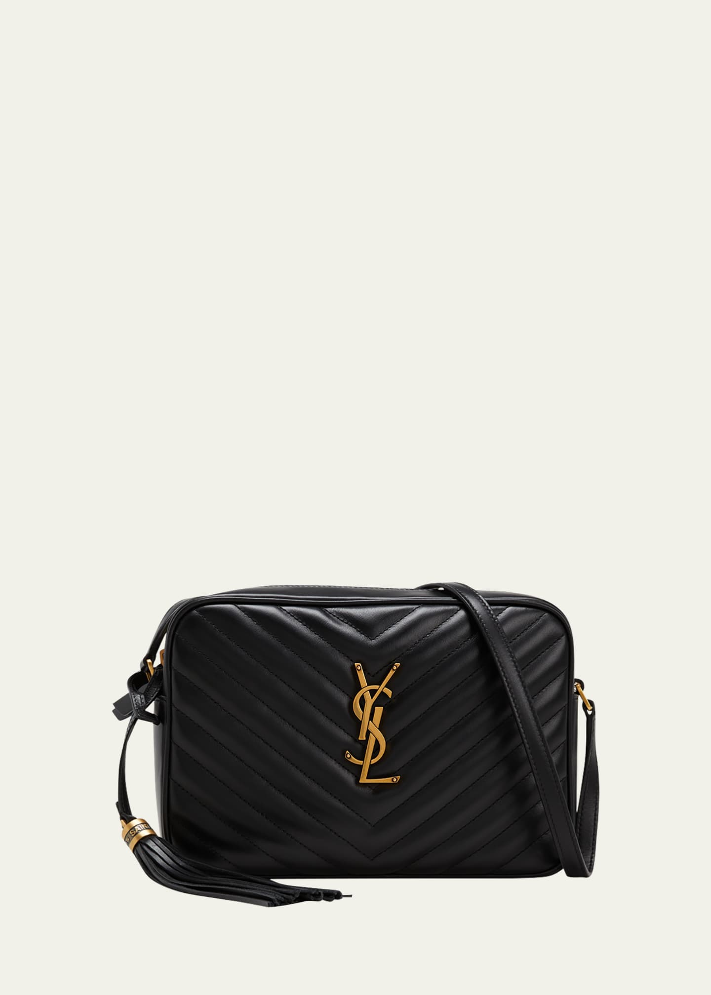 Saint laurent lou camera hot sale bag in quilted leather