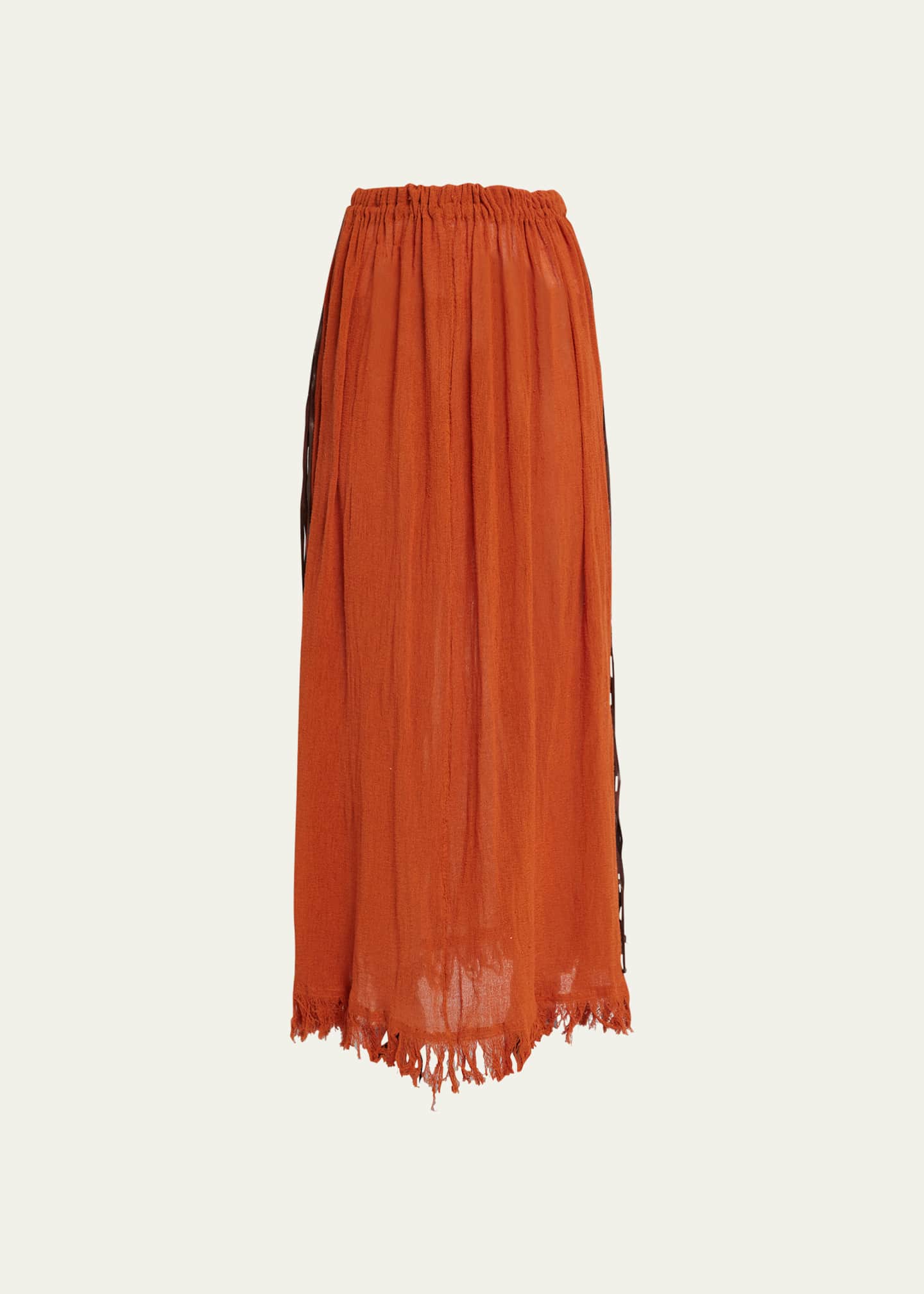 CARAVANA Nonhabin Cotton Gauze Maxi Skirt Bergdorf Goodman