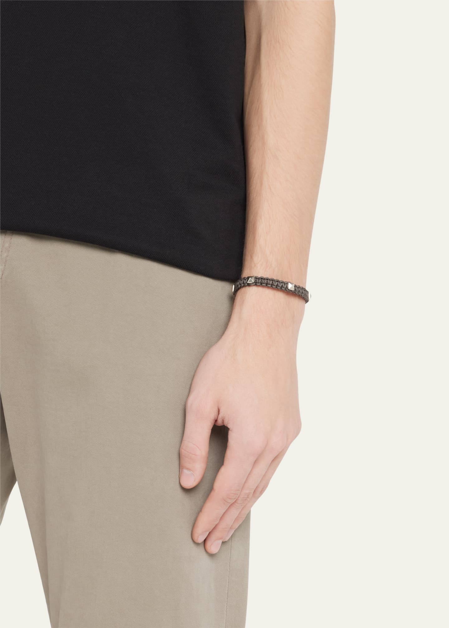 ZADEH Men's Capri Macrame Cord Bracelet Image 2 of 4