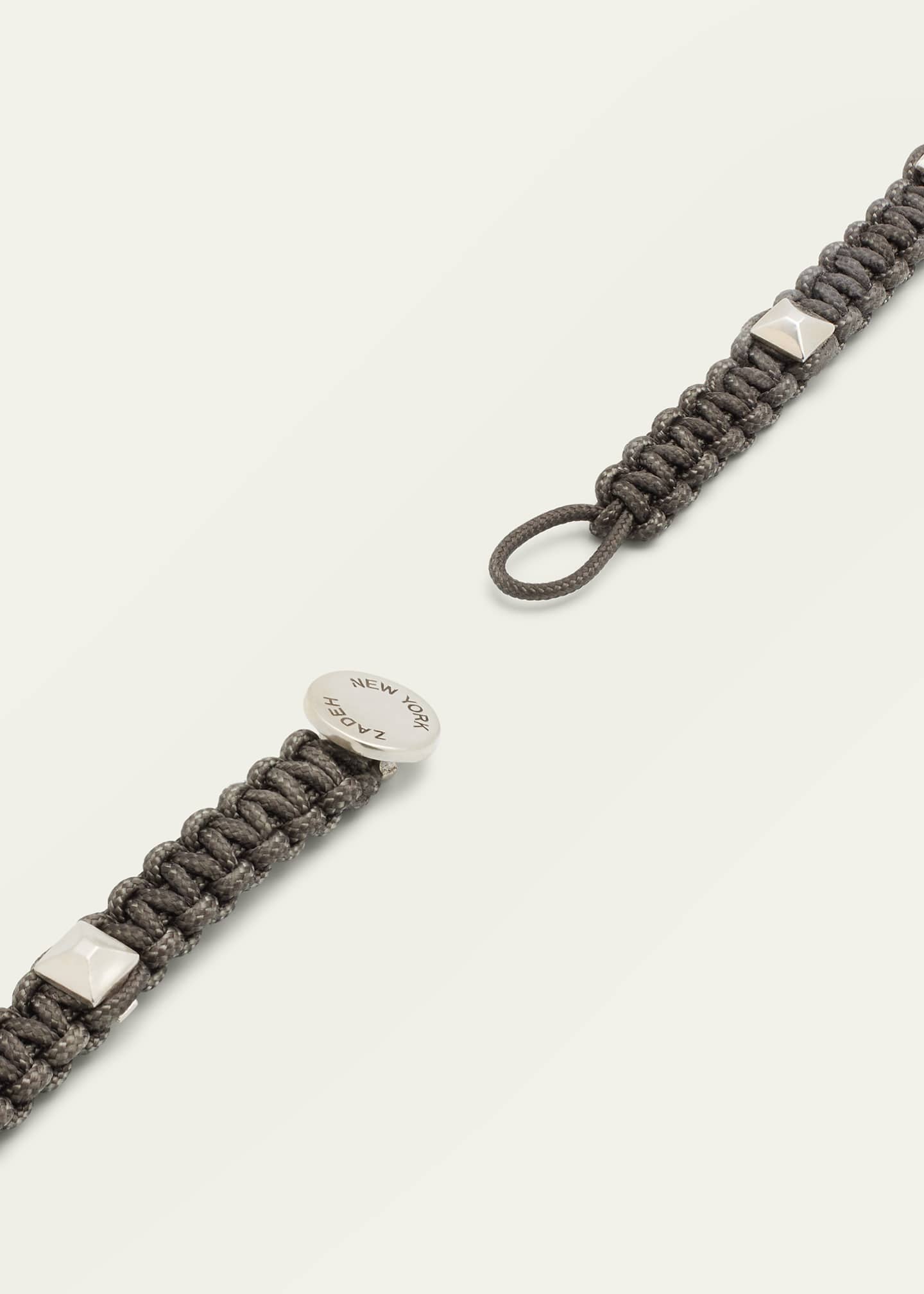 ZADEH Men's Capri Macrame Cord Bracelet Image 4 of 4