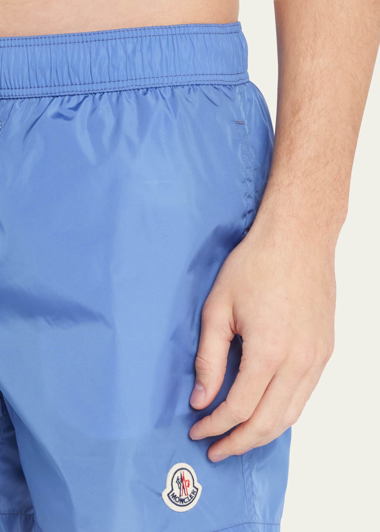 Moncler swim shorts blue sale