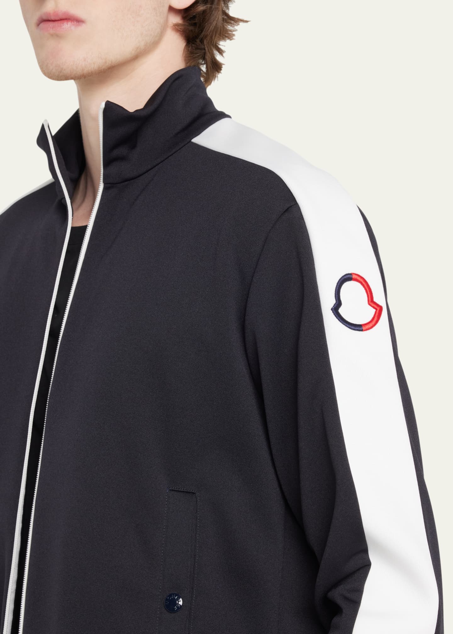 Mens moncler track top clearance