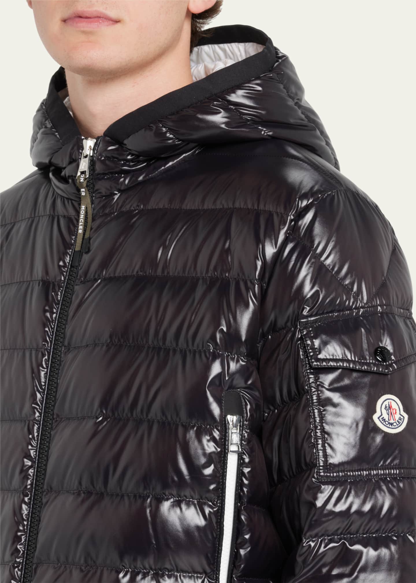 Moncler shiny jacket outlet