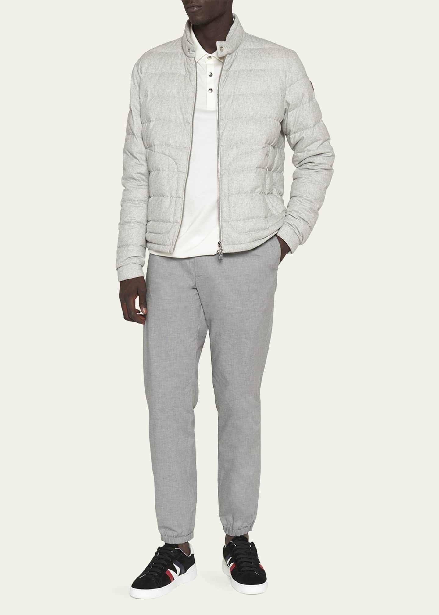 Moncler Men's Ed Wool Jogger Pants Bergdorf Goodman