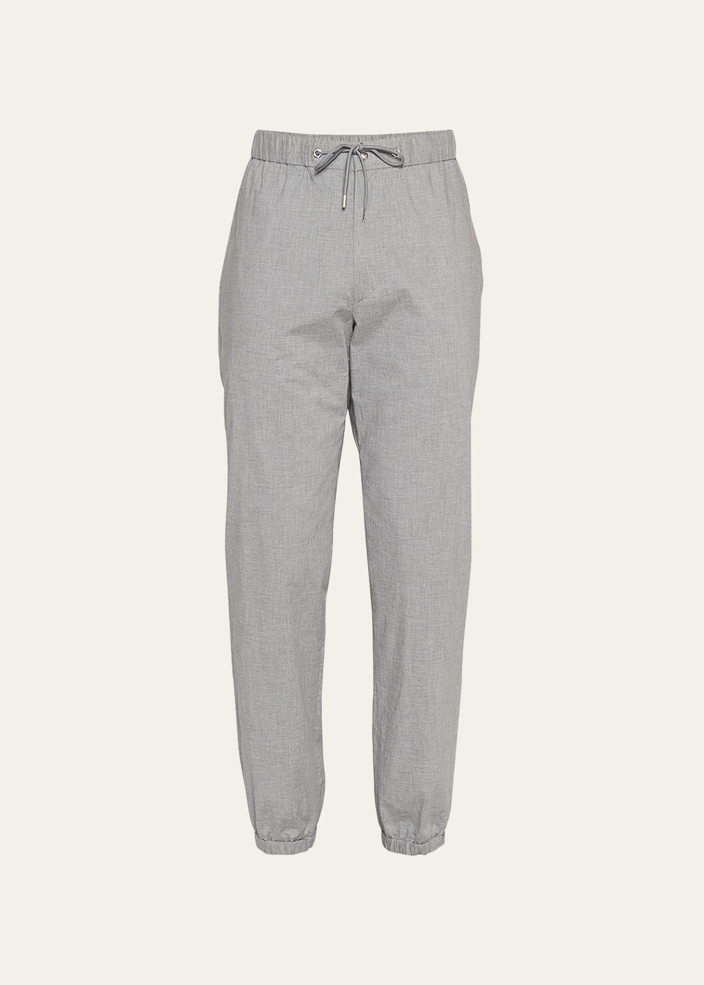 Grey moncler joggers deals