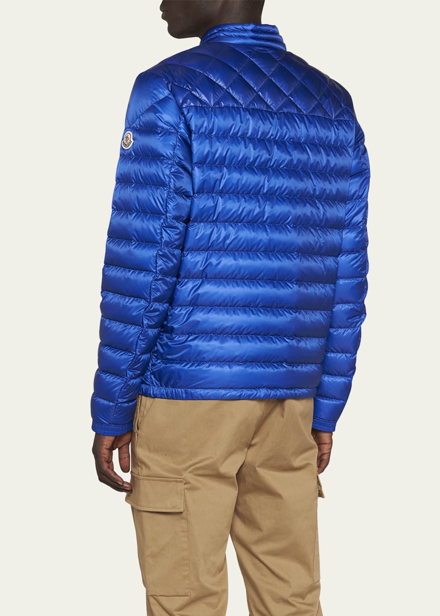 Moncler daniel jacket blue top
