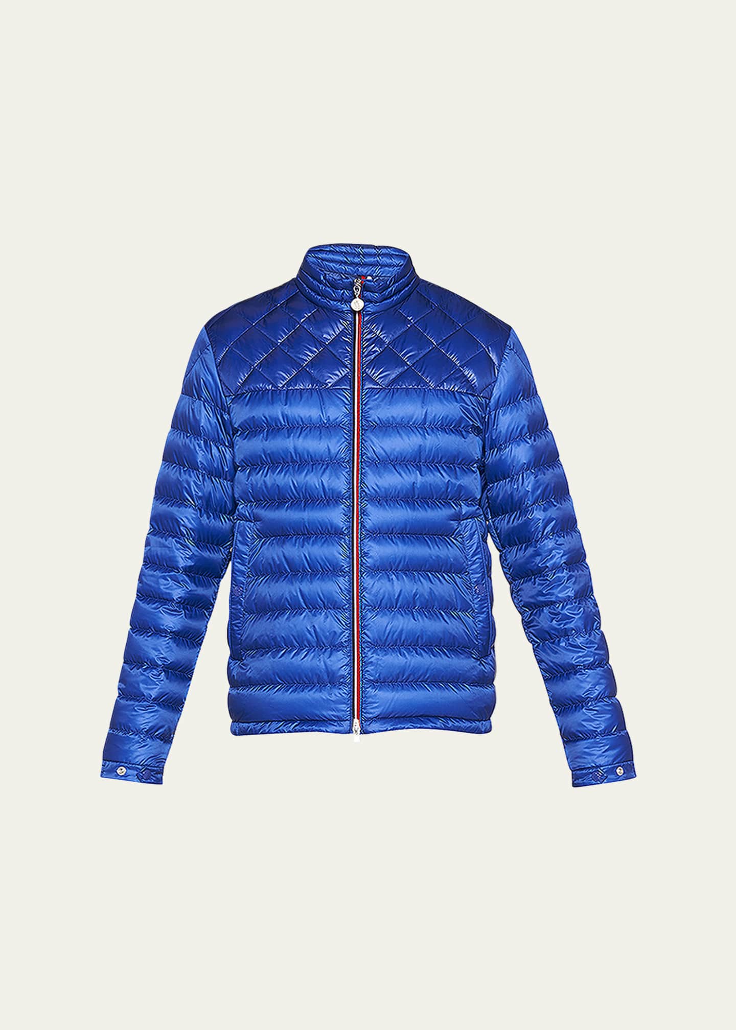 Blue moncler jacket mens hotsell
