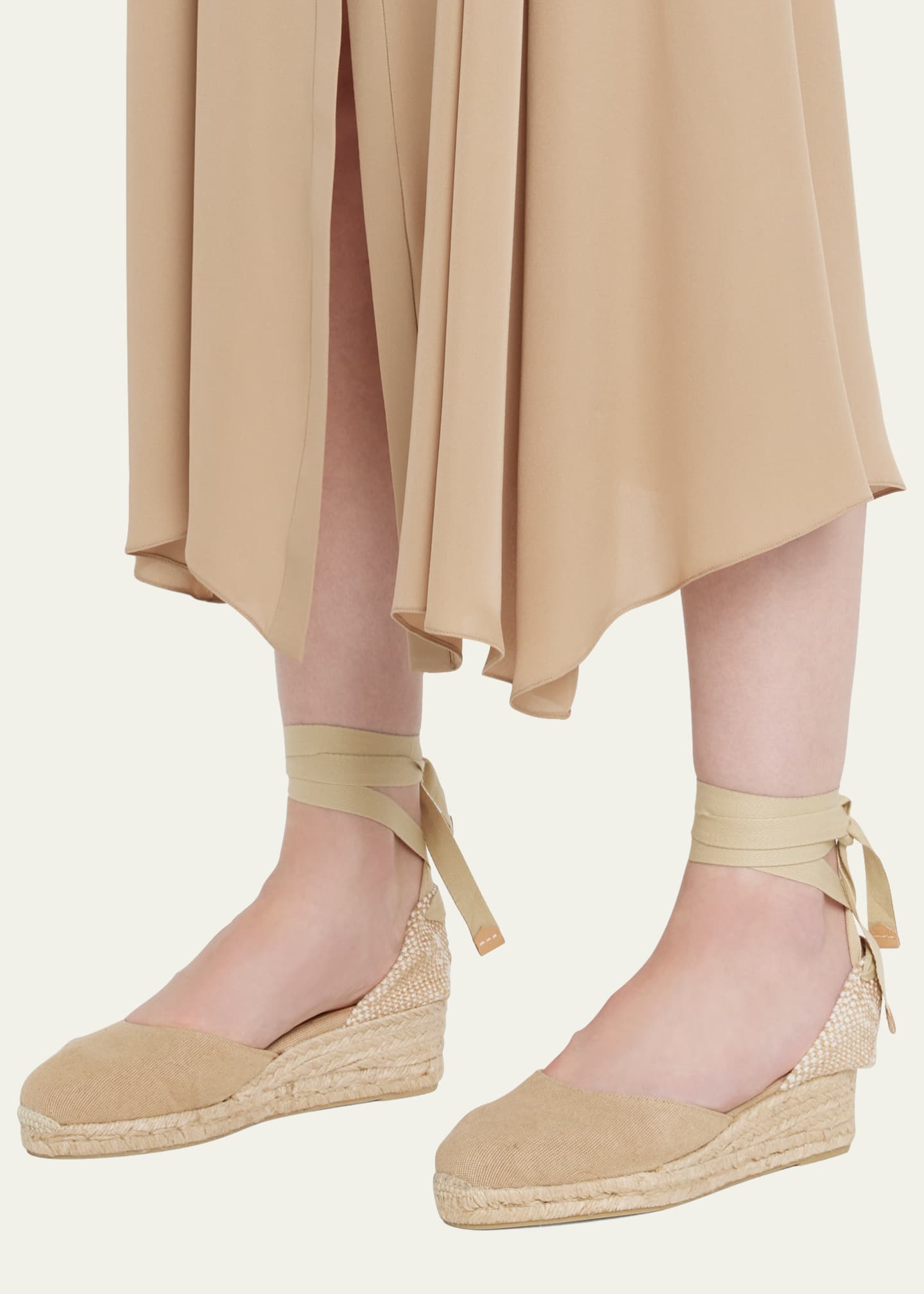 Joyce t wedge espadrilles top
