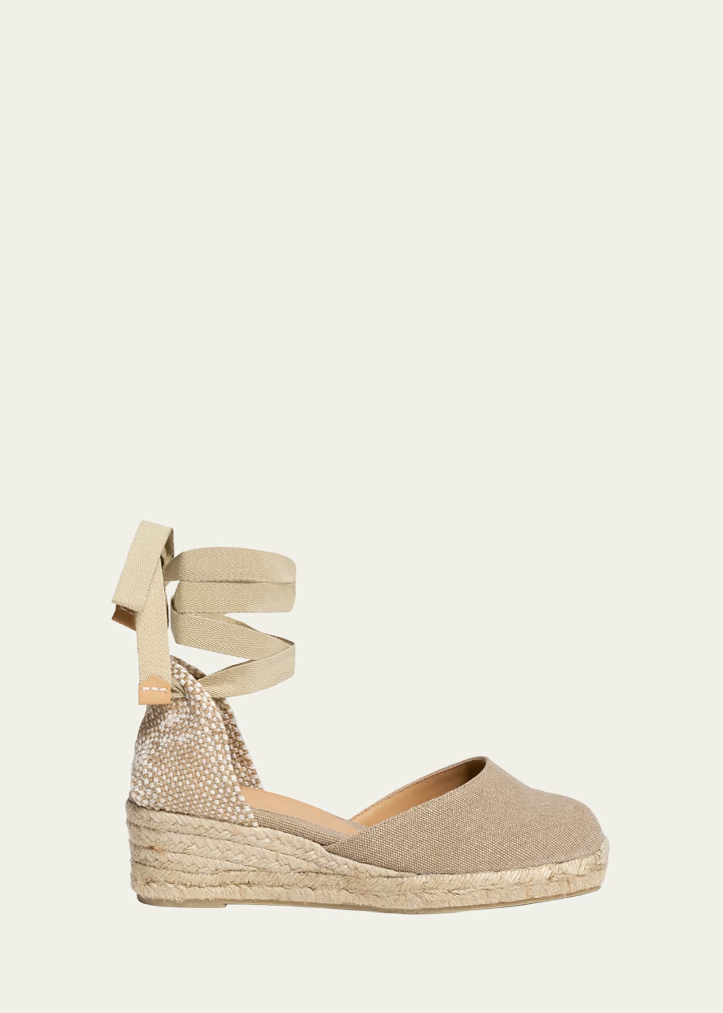 Wrap espadrille wedges online