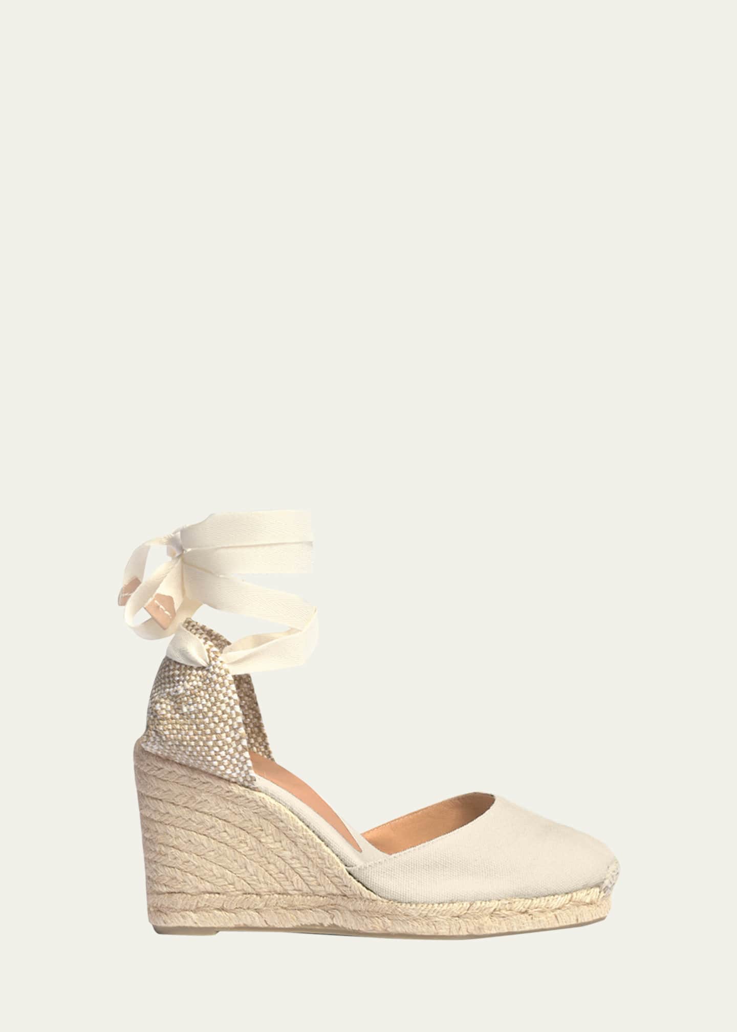 Carina canvas wedge espadrilles shop