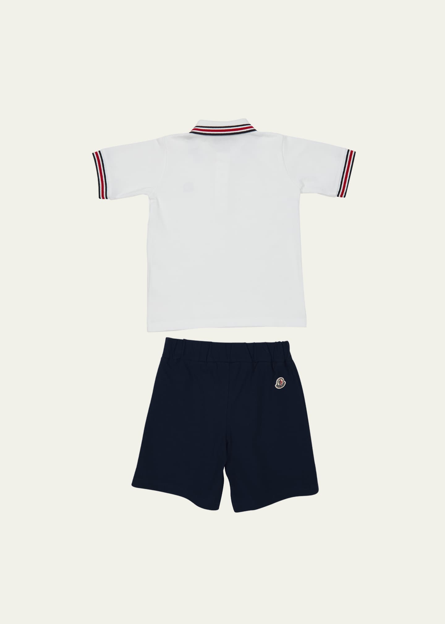 Moncler shorts and shirt set sales