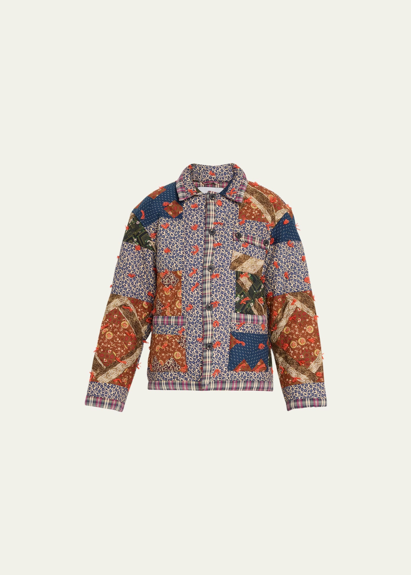 Bode patchwork jacket shop