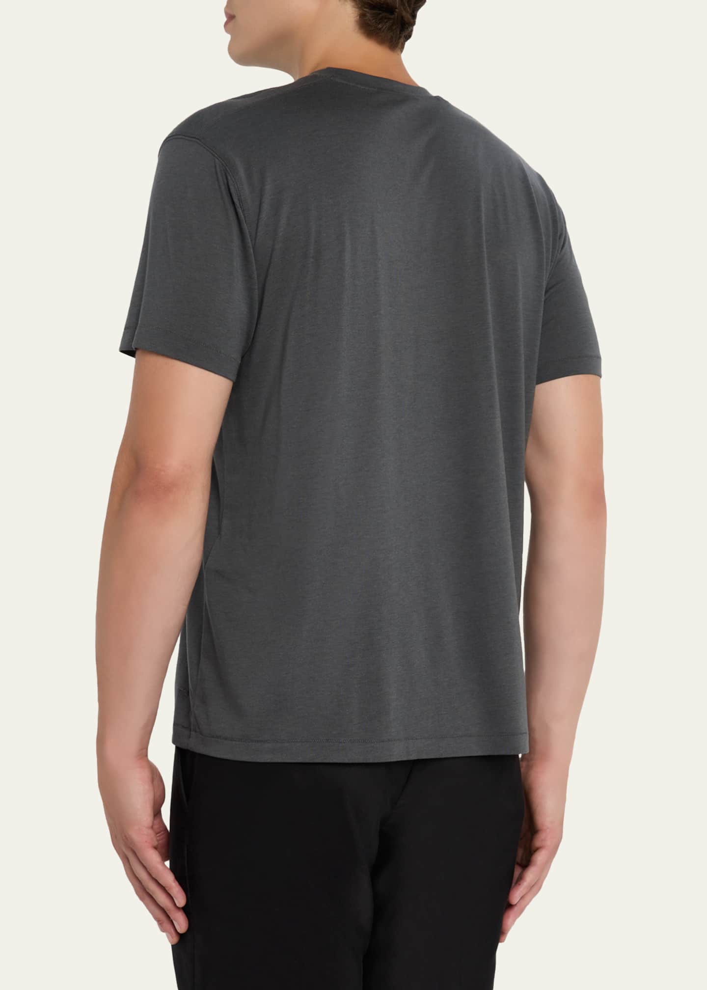Men's Lyocell-Cotton Crewneck T-Shirt