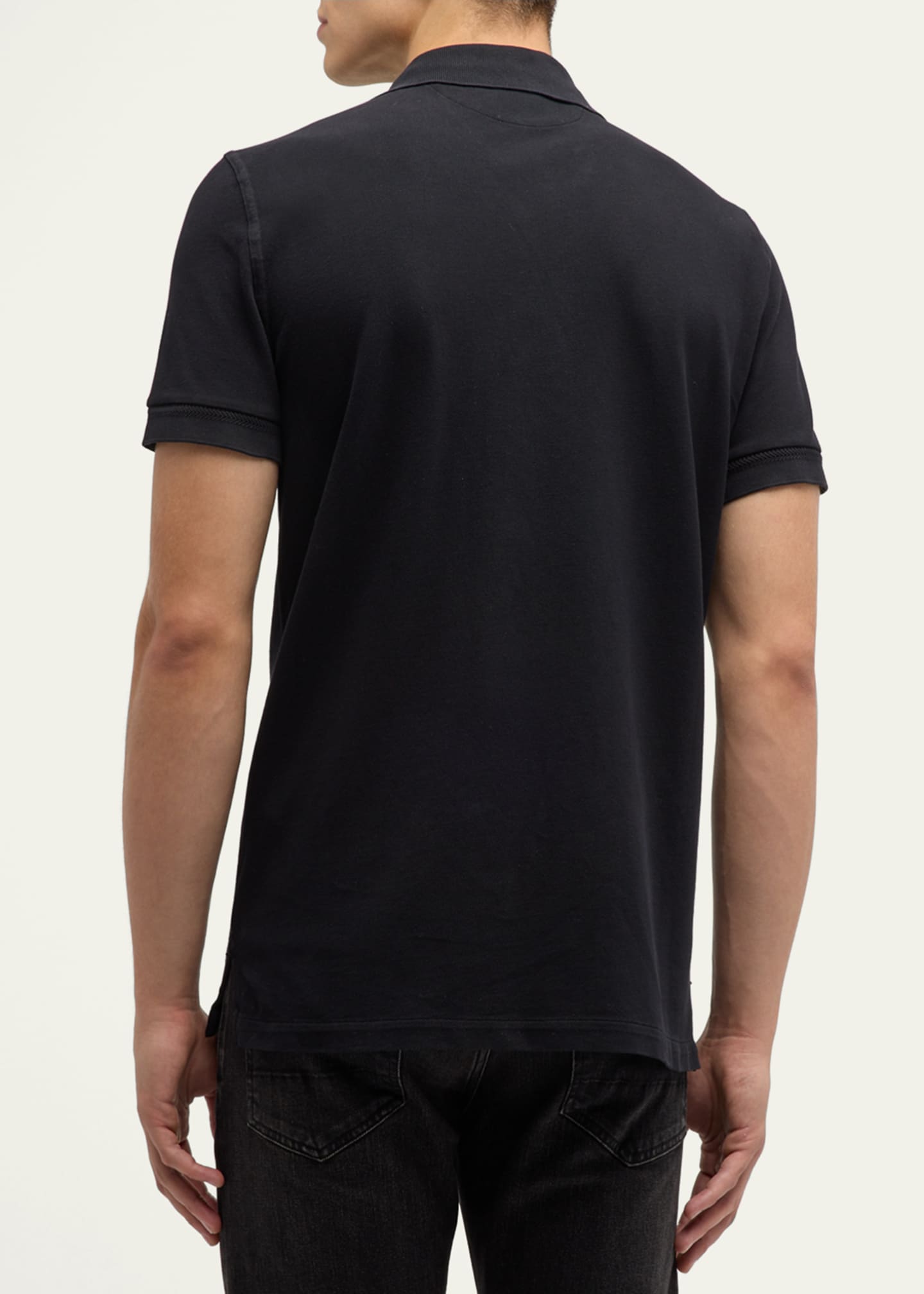 TOM FORD Men s Cotton Pique Polo Shirt Bergdorf Goodman