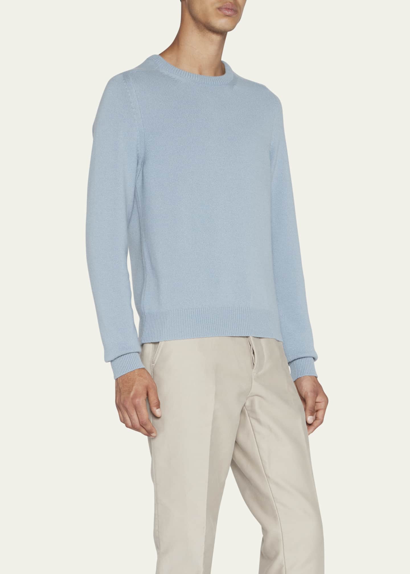TOM FORD Men's Cashmere Crewneck Sweater - Bergdorf Goodman