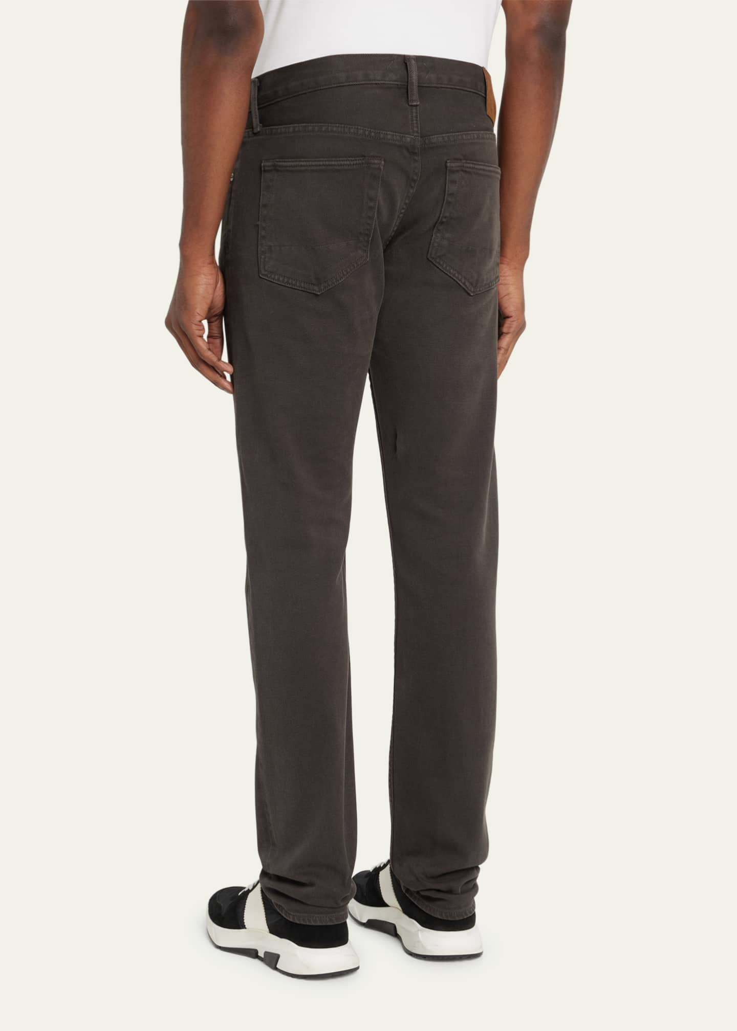 TOM FORD Men's Slim Fit 5-Pocket Pants - Bergdorf Goodman