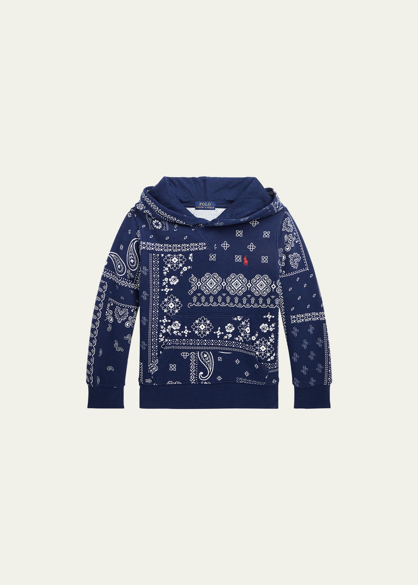 Ralph Lauren Childrenswear Boy's Bandana-Print Hoodie, Size 2-4 - Bergdorf  Goodman