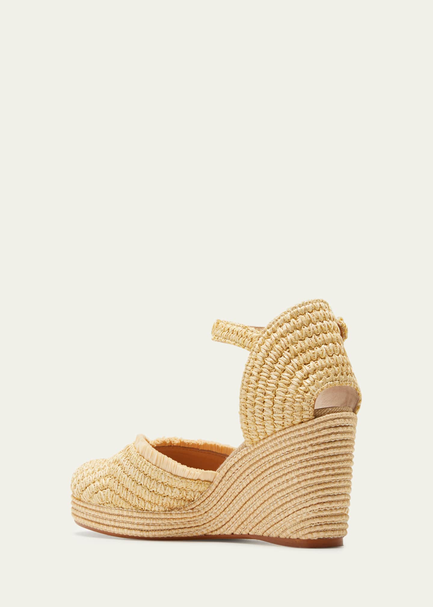 Ankle strap wedge pump discount