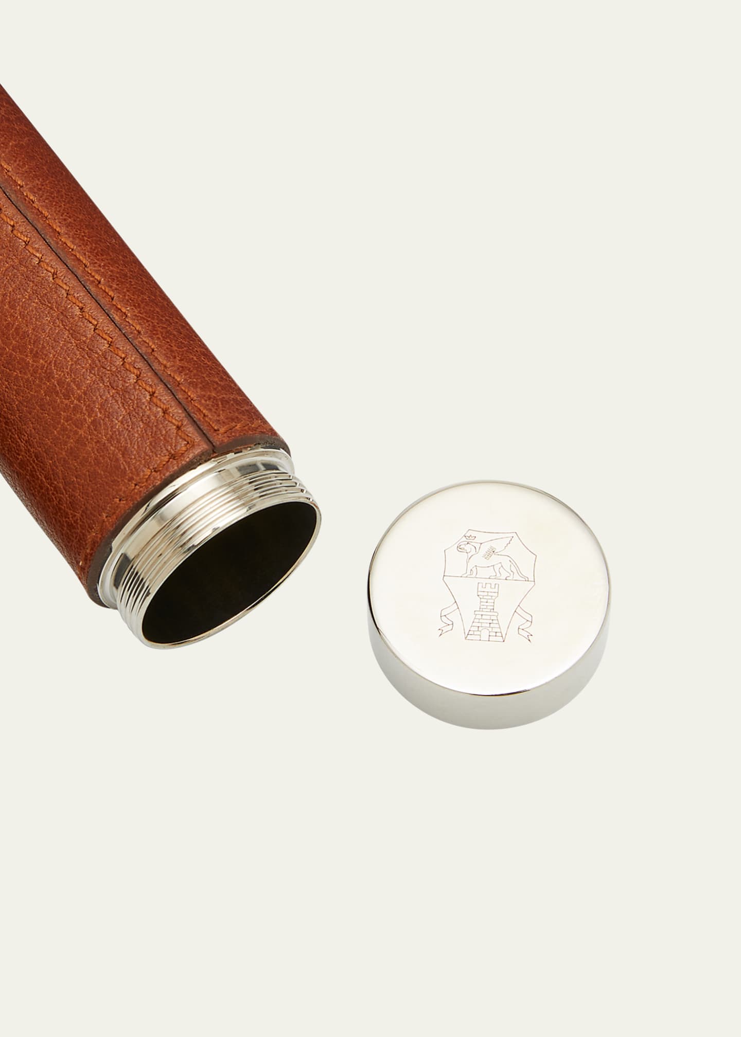 Brunello Cucinelli Men's Grained Leather Cigar Holder Bergdorf Goodman