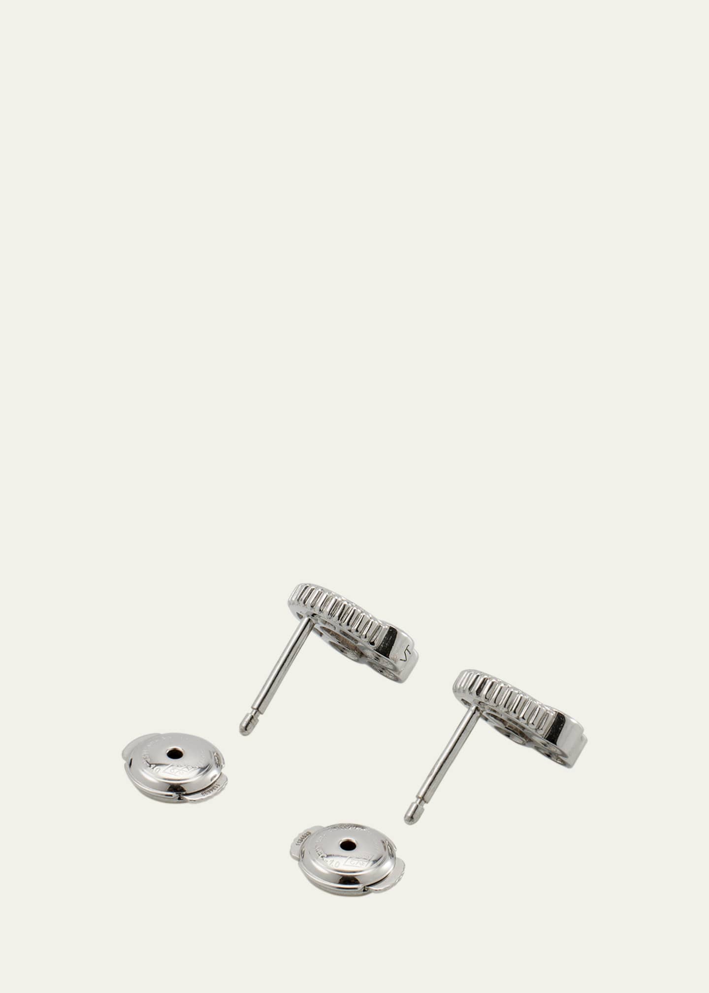 Viltier Magnetic Diamond Stud Earrings in White Gold Image 4 of 4