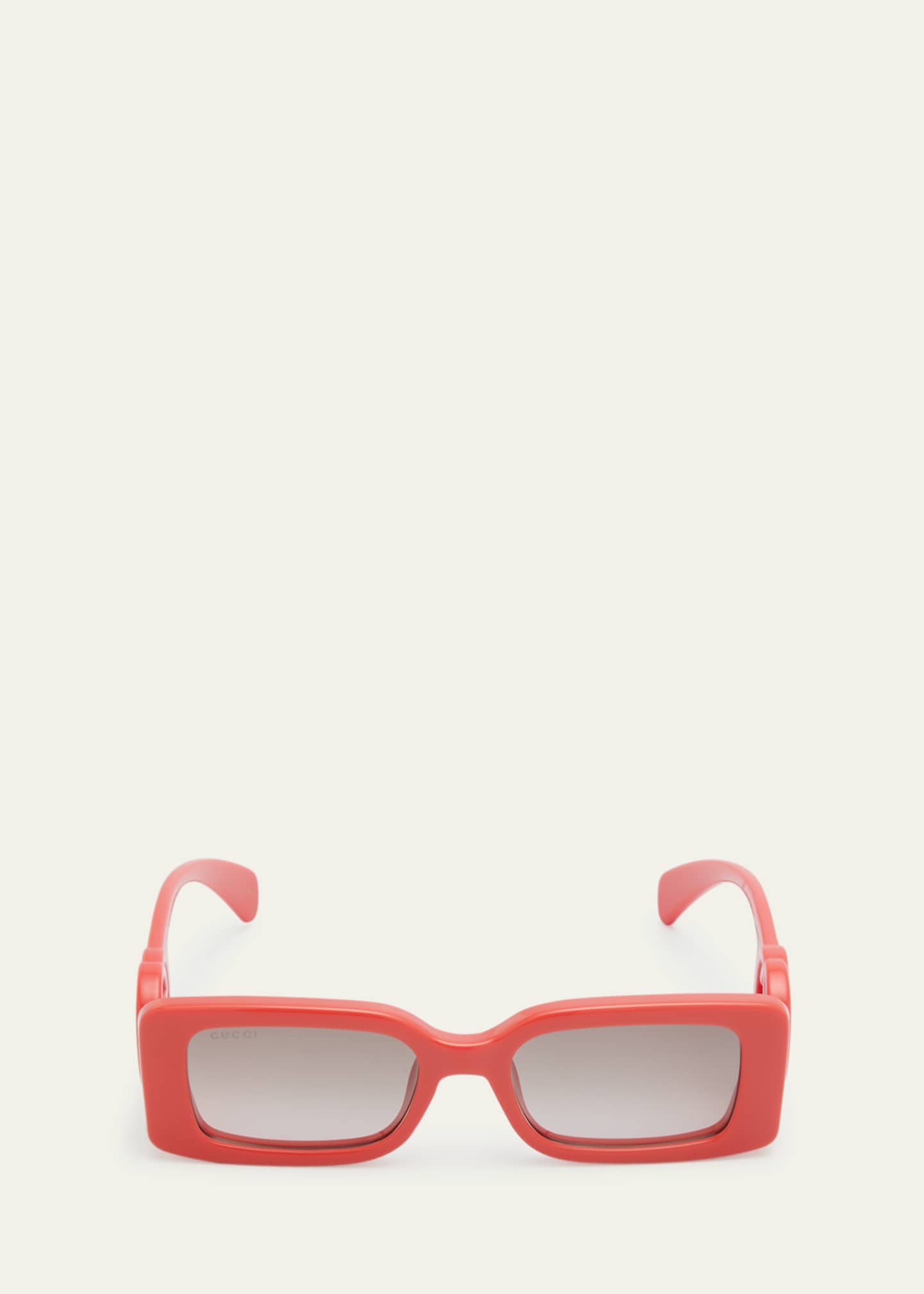 Gucci rectangular acetate hot sale sunglasses