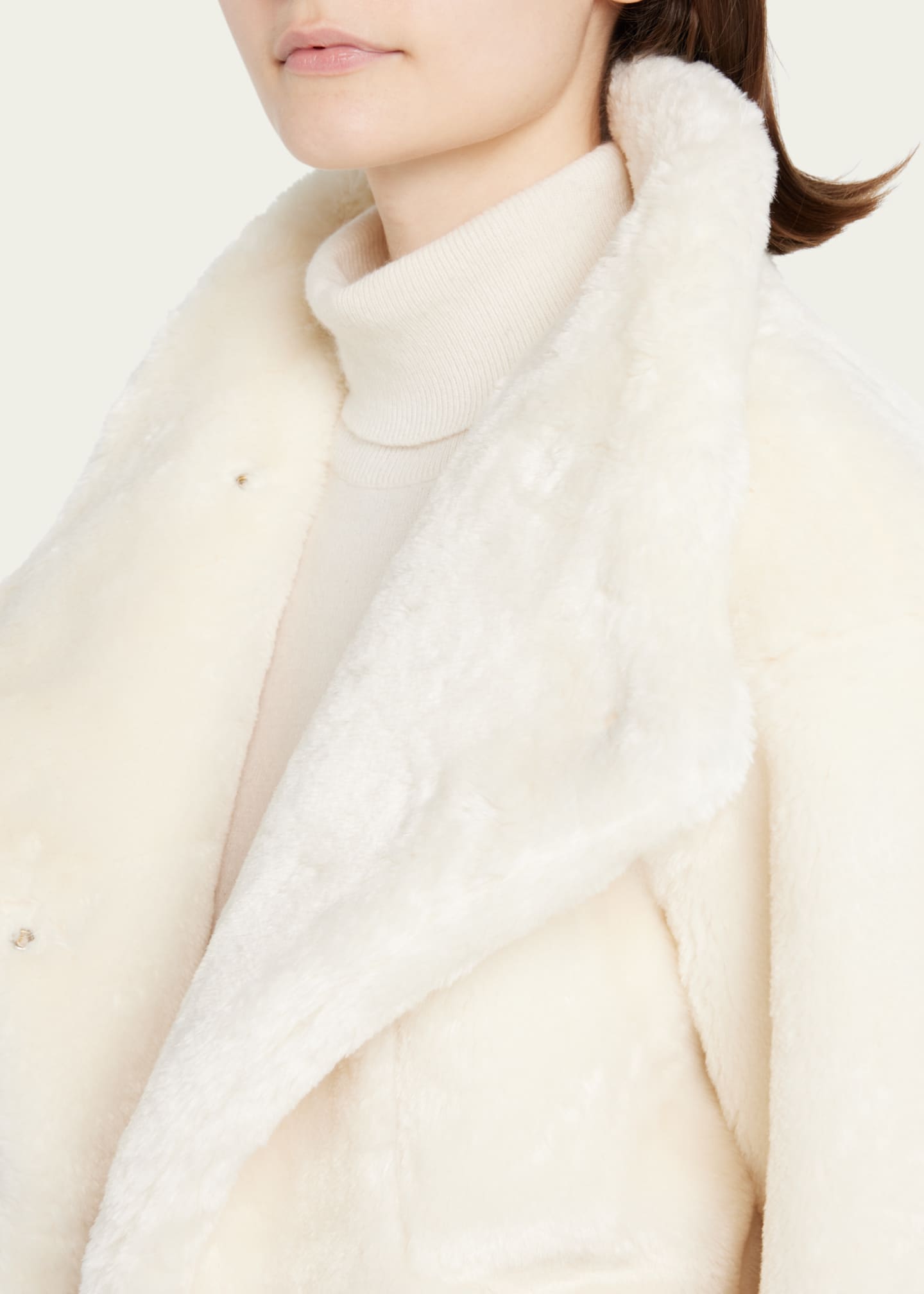 Frame faux mink coat store