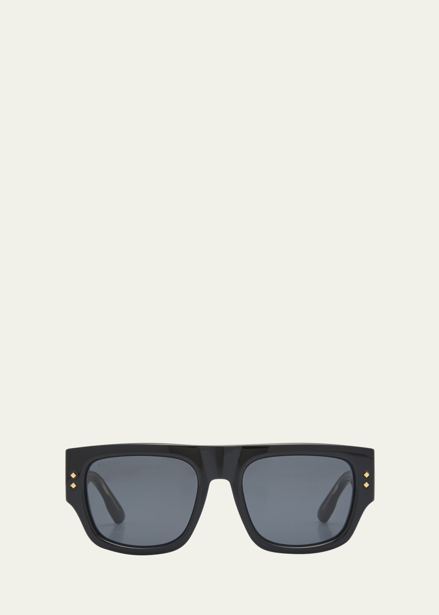 Gucci Men's Oversized Rectangle Sunglasses - Bergdorf Goodman