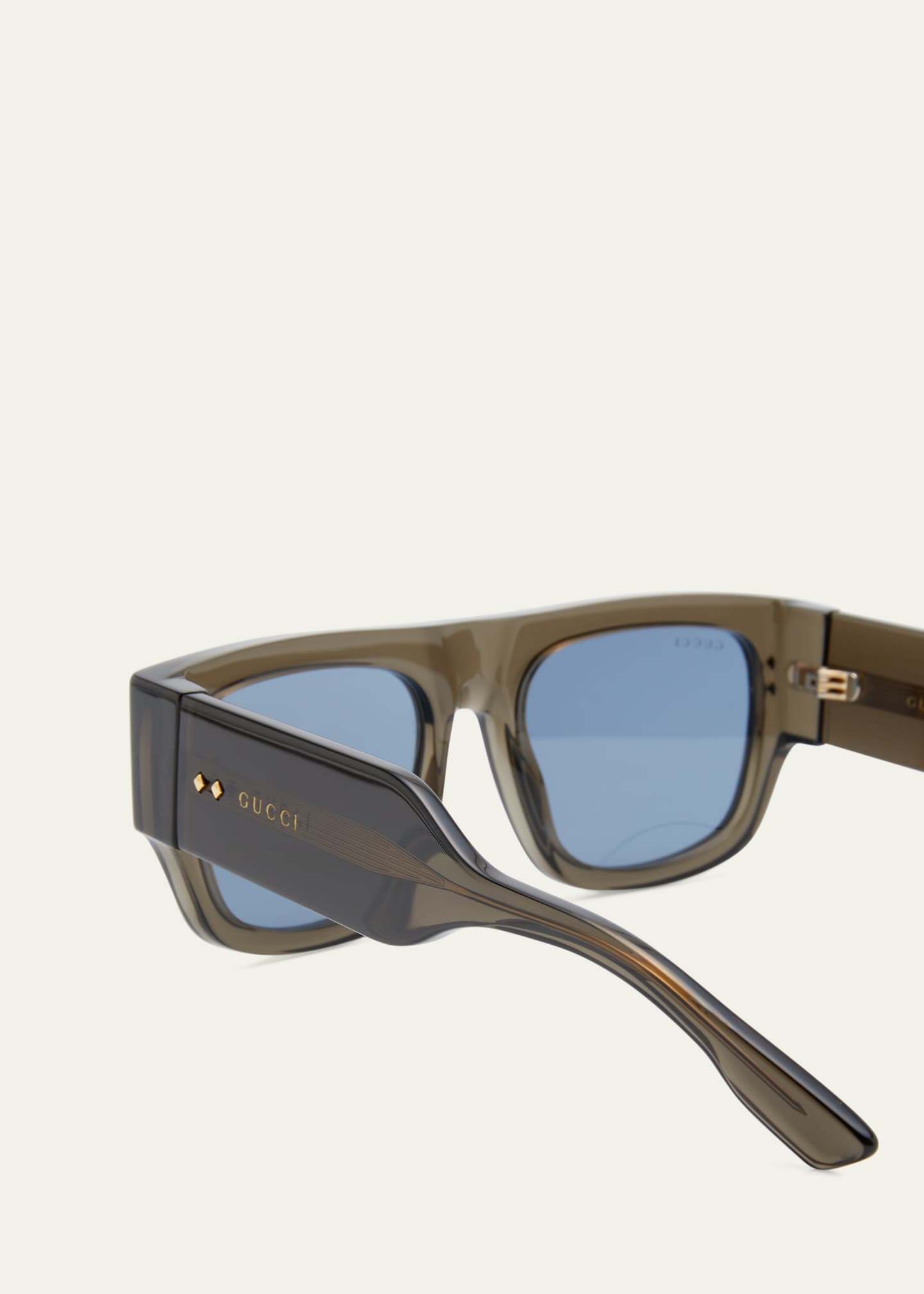 Gucci Men s Oversized Rectangle Sunglasses