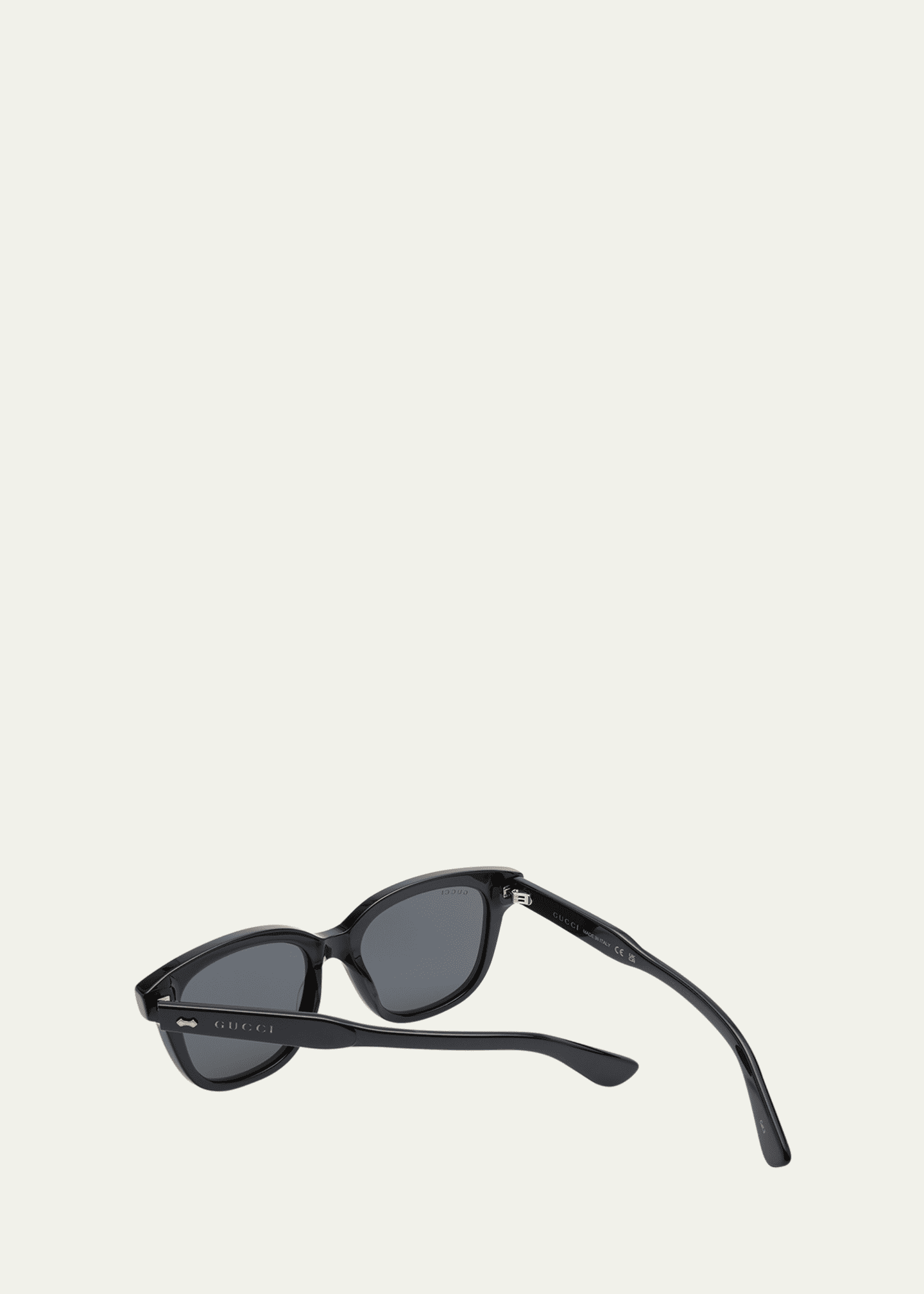 Gucci Men's Temple Logo Rectangle Sunglasses - Bergdorf Goodman