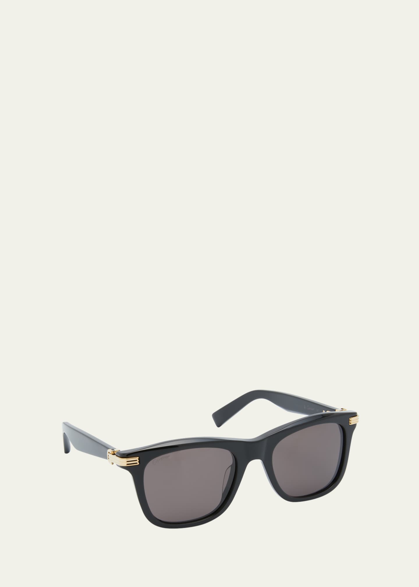 CARTIER Premiere De Square Acetate Sunglasses