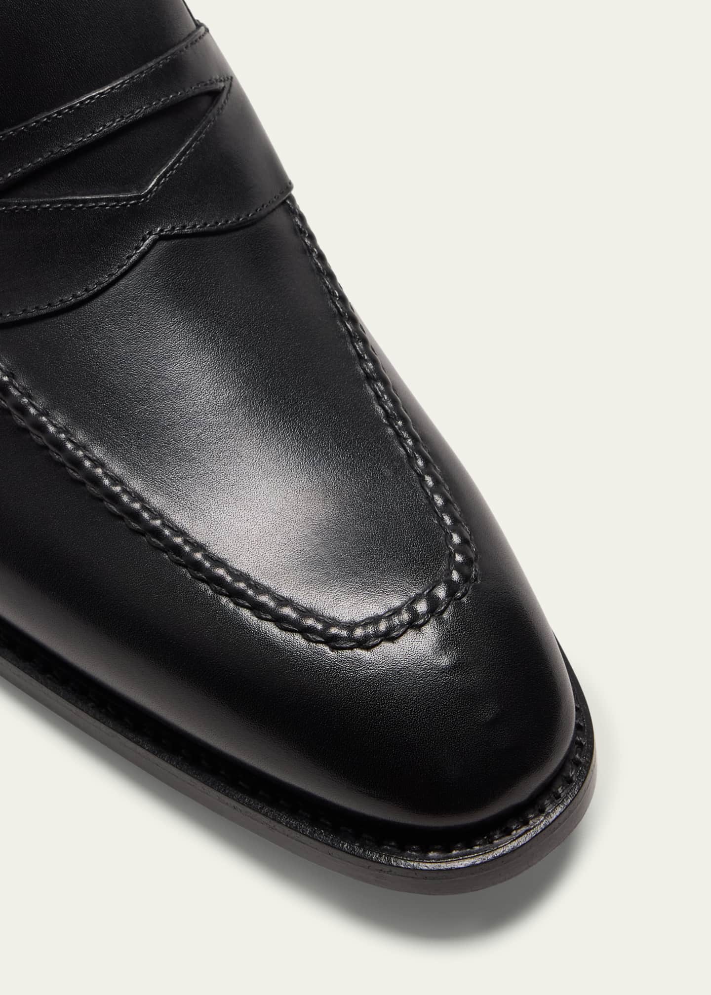 Ralph Lauren Purple Label Men's Meegan Leather Derby Shoes Image 3 of 3