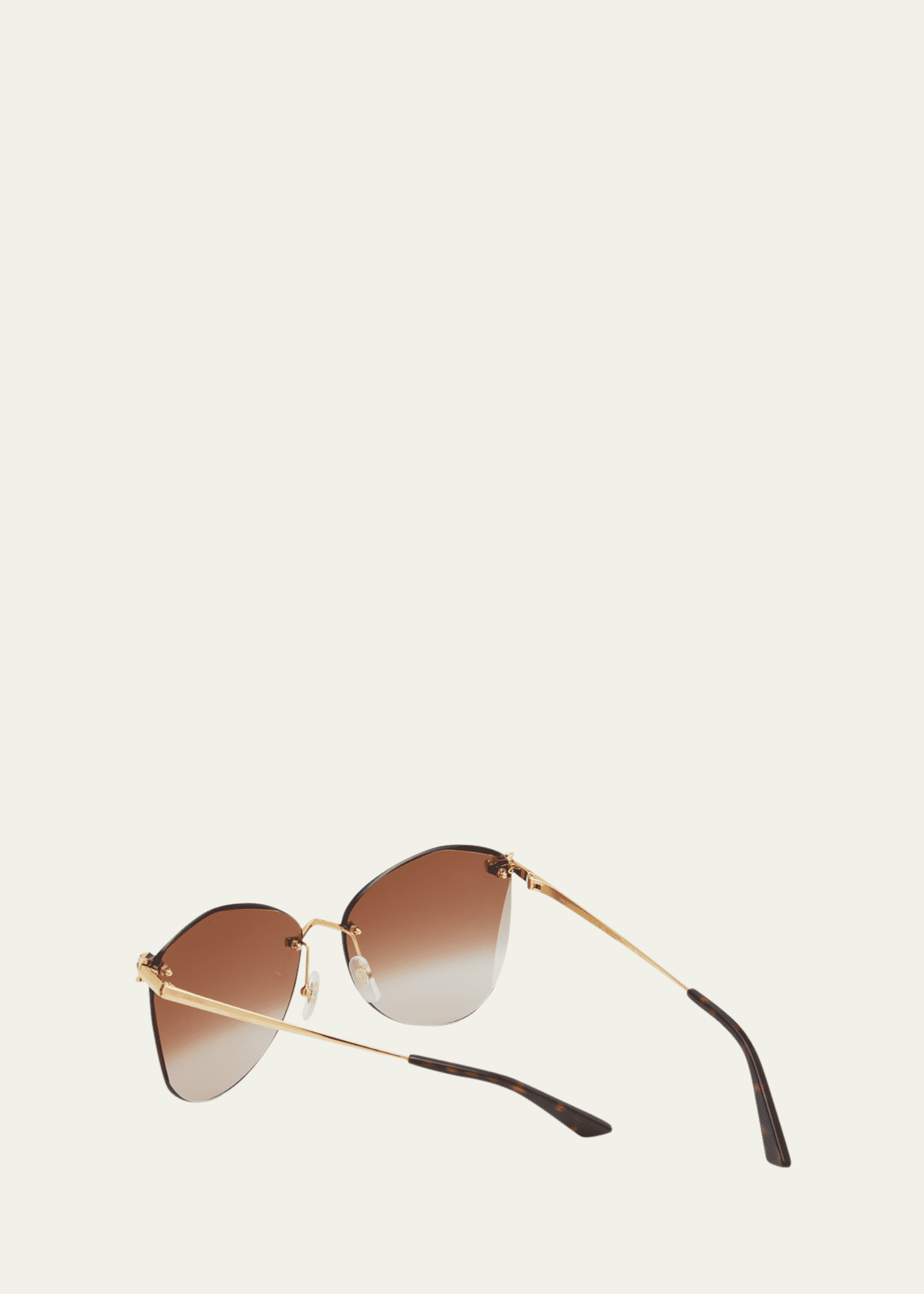 Cartier Panther Metal Butterfly Sunglasses Image 2 of 5