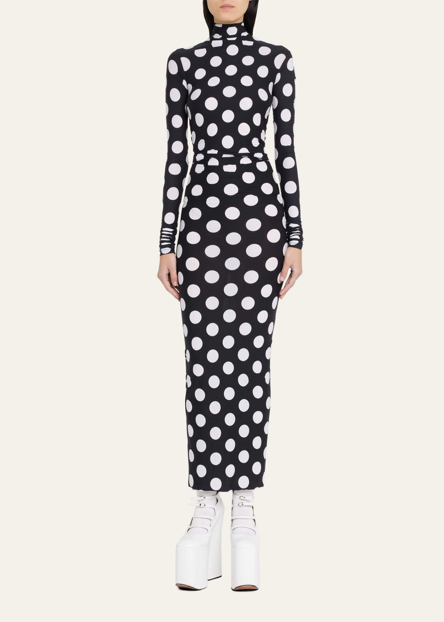 Marc Jacobs Polka Dot Body-Con Dress - Bergdorf