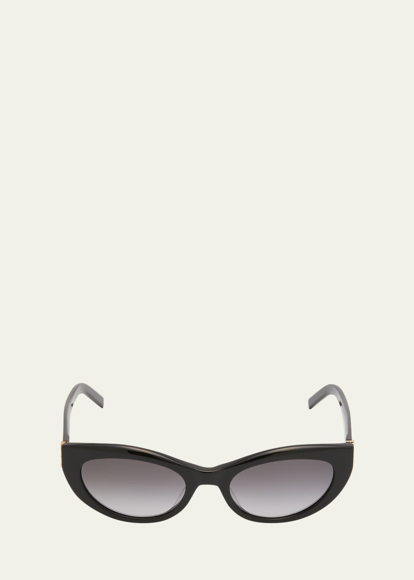Saint Laurent YSL Acetate Cat-Eye Sunglasses - Bergdorf Goodman
