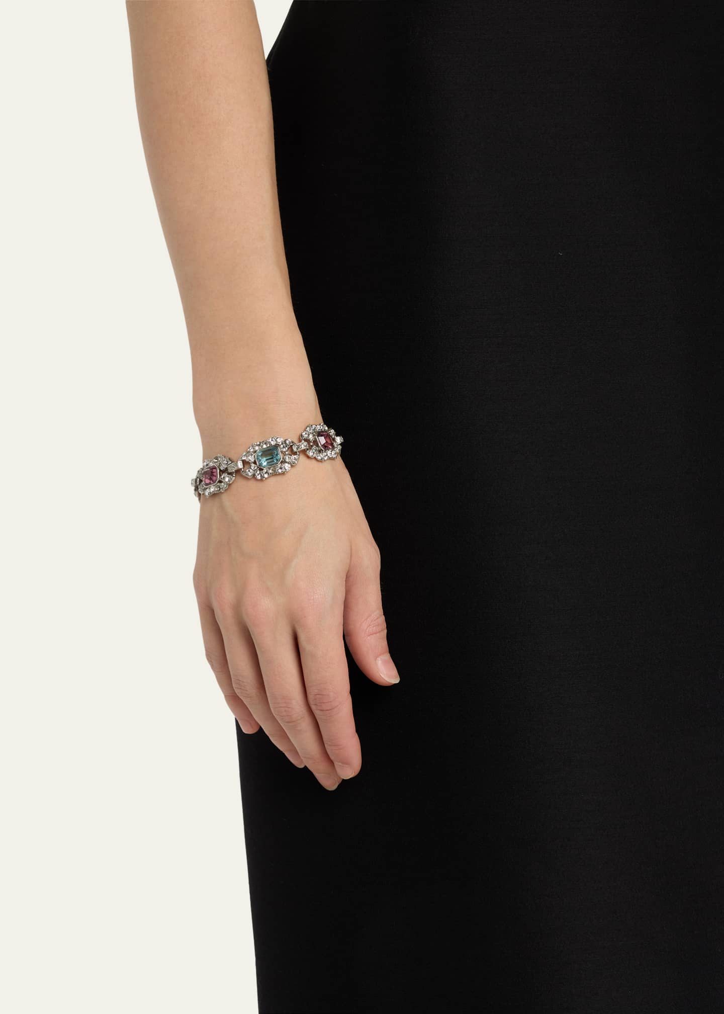 Ben-Amun Multi-Crystal and Stone Handmade Bracelet Image 2 of 4