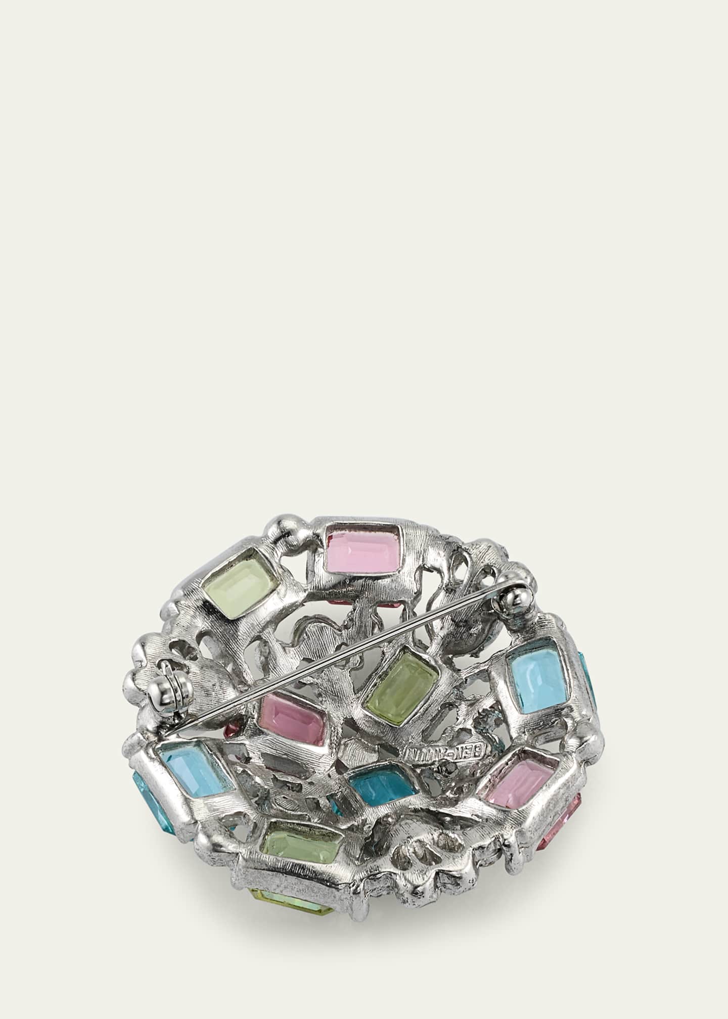 Ben-Amun Multi-Stone Crystal Pin Image 4 of 4