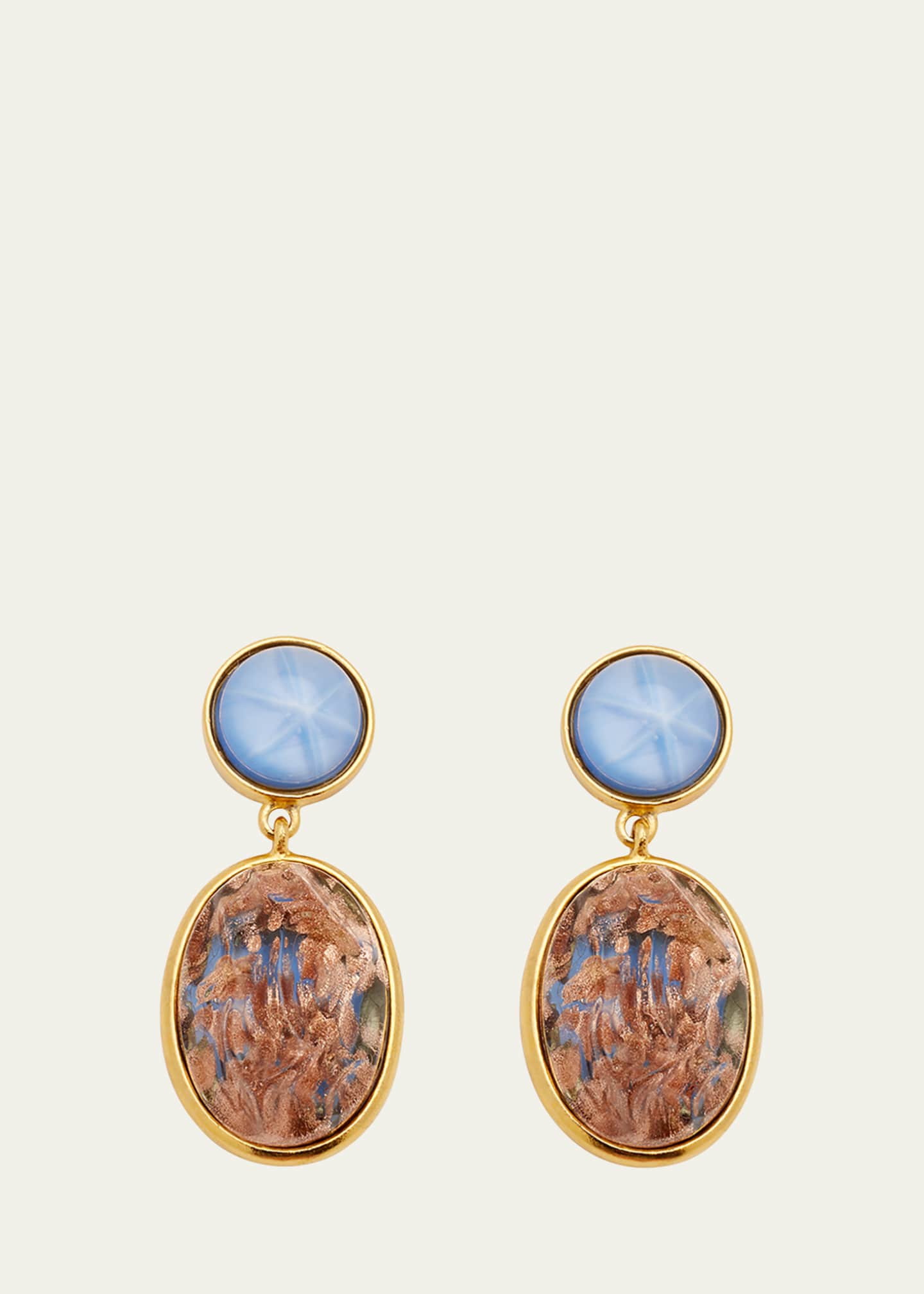 Ben amun earrings vintage top
